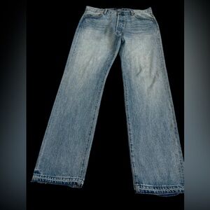 Levi’s Made & Crafted 501 “1980s” Selvedge Jeans W36 L34 Button Fly Raw Hem